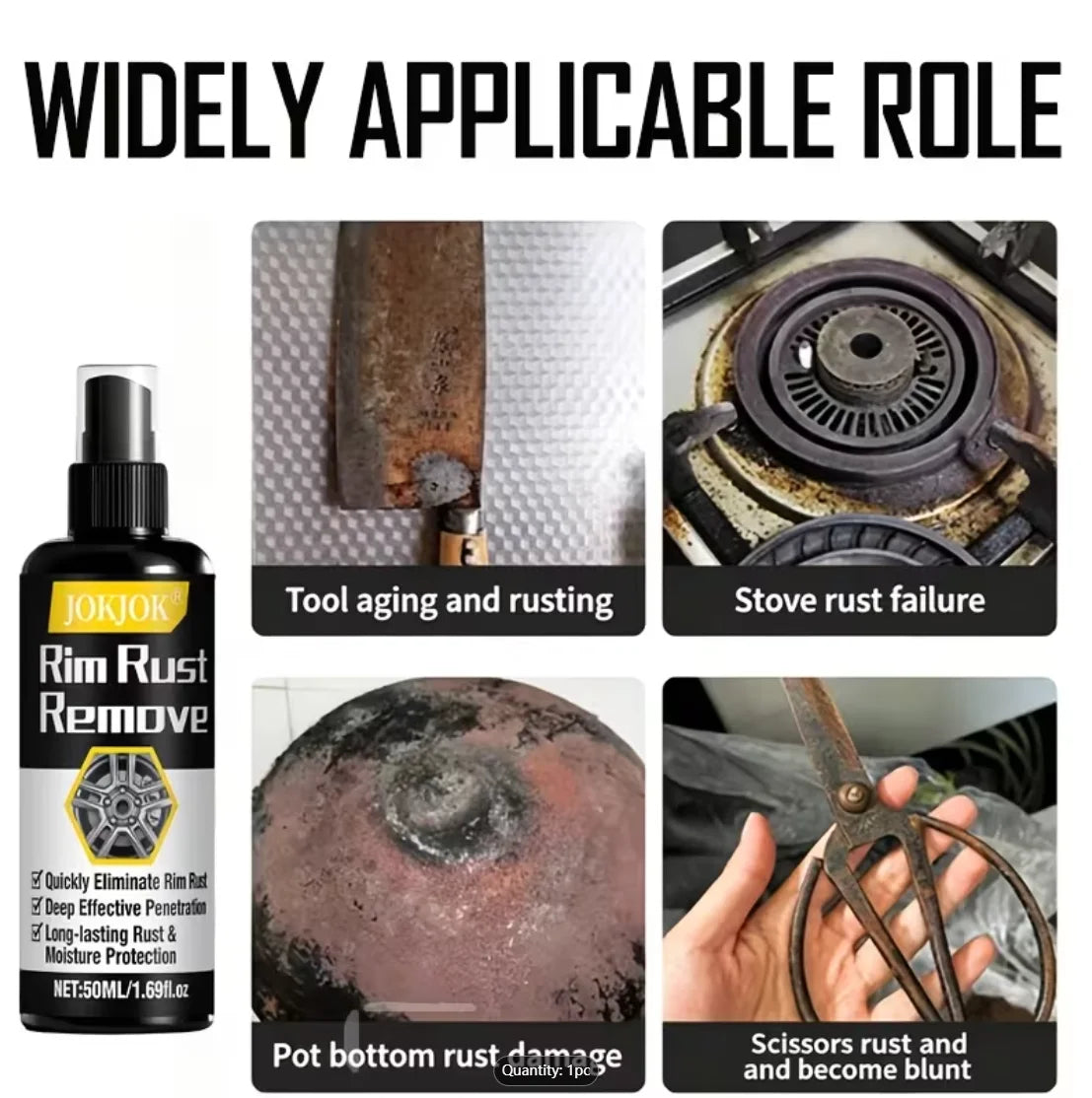 Rim Rust Remover Spray – Wheel, Brake Disc & Metal Cleaner Rust Remover Spray Oasis Select