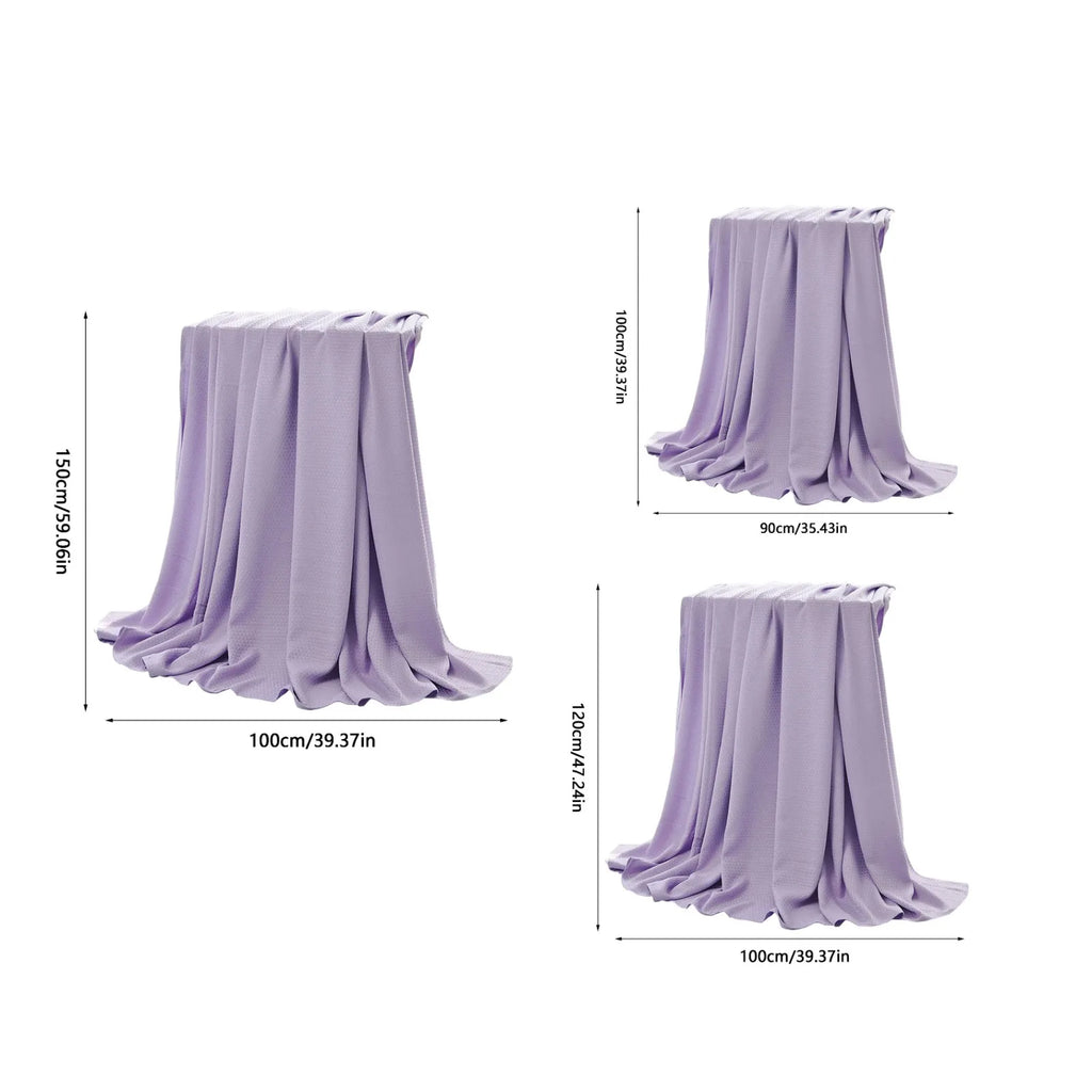 Summer Cooling Blanket Air Conditioning Quilt Skin-friendly Bamboos Fiber Light And Thin Breathable Cooling Quilt For Home Oasis Select