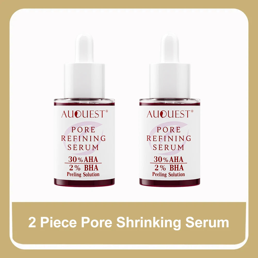 Pore Shrink Serum Hyaluronic Acid for Face Whitening Moisturizing Dark Spot Remover Smooth Facial Skin Care Oasis Select 2 Piece