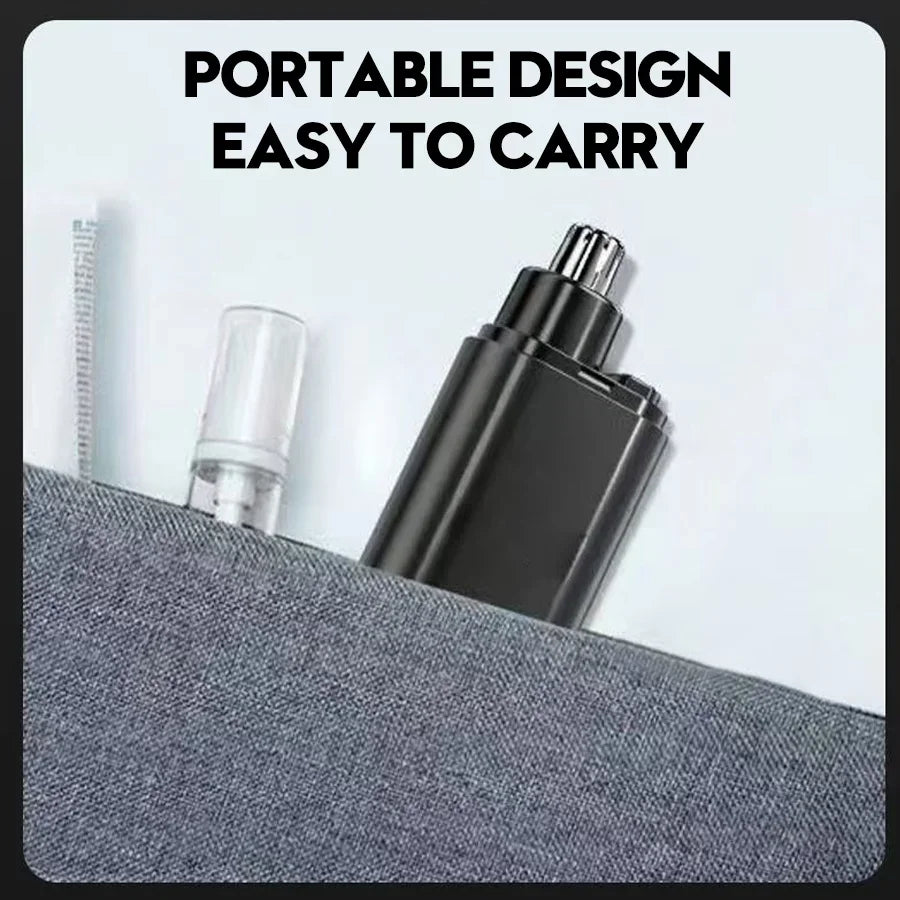 Heinast 2-in-1 Rechargeable Nose & Ear Hair Trimmer USB-C