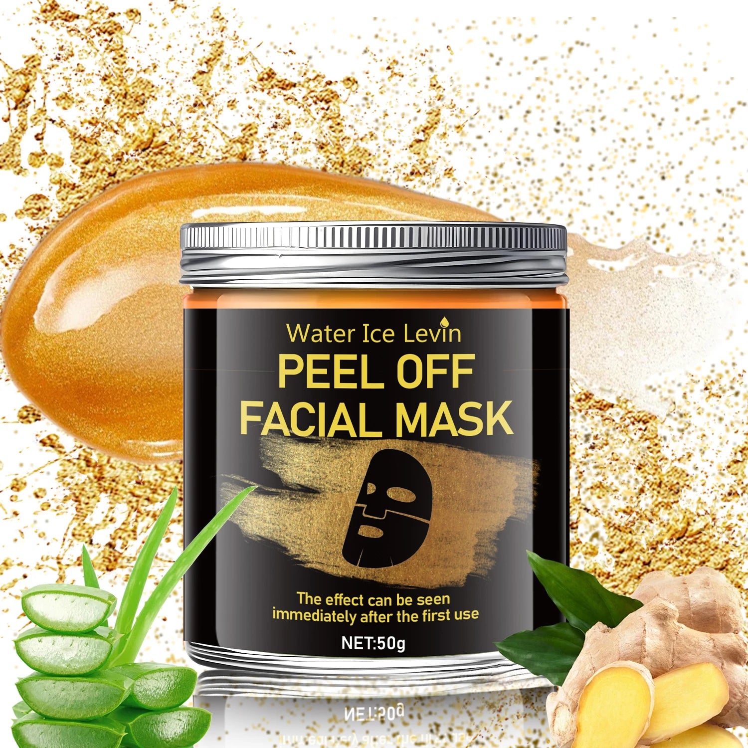 Turmeric Vitamin C Retinol Peel Mask – Brighten & Moisturize Gel Peel Face Mask Oasis Select