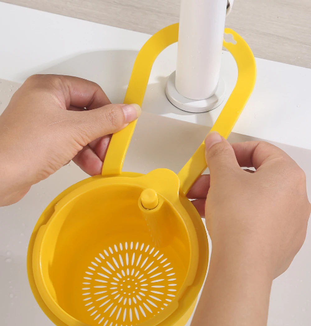Hanging Kitchen Sink Drain Basket | Food Scrap Filter