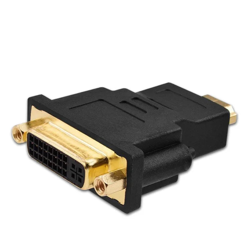 DVI to HDMI-compatible Adapter Converter HDMI Male to DVI 24+5 Female Converter Adapter 1080P For HDTV Projector Monitors Oasis Select