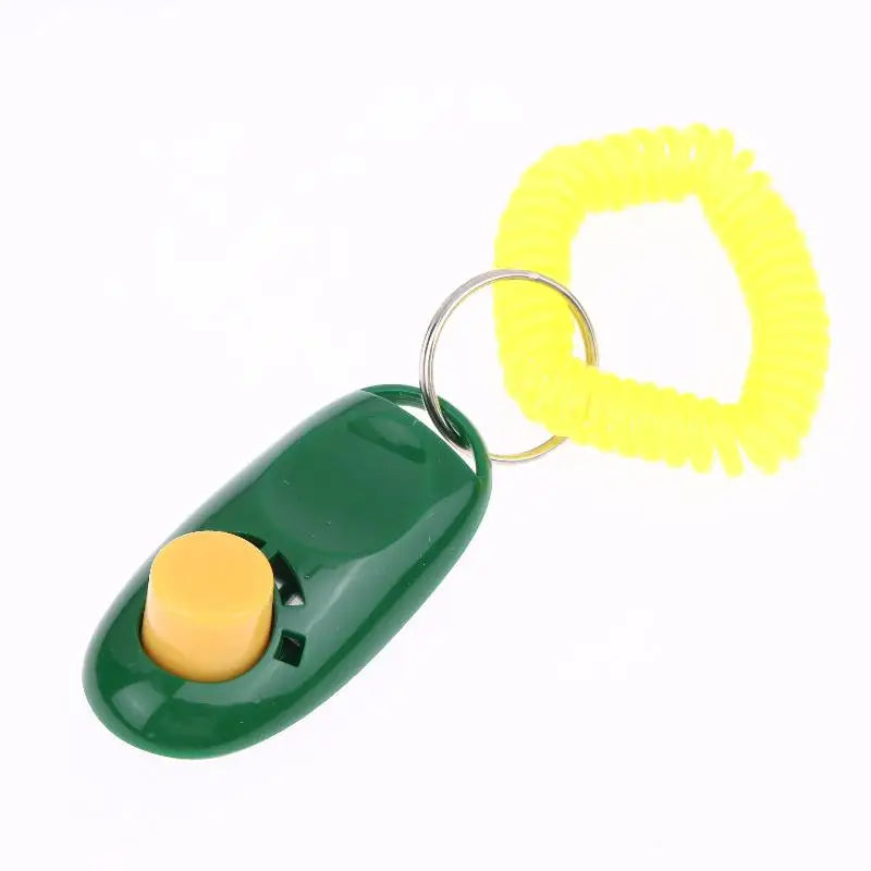 1Pcs Adjustable Ultrasonic Dog Whistle with Cord Silent Barking Control Pet Training Supplies Discipline Flute for Dogs Oasis Select Green B