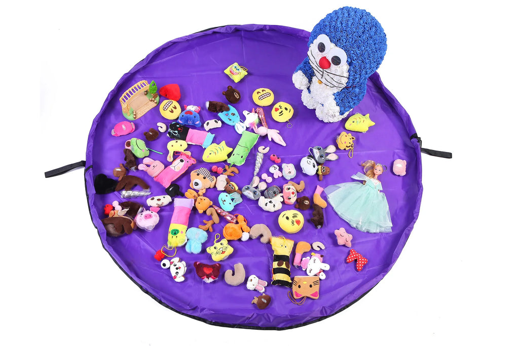 Oversized Multi-functional Baby Toy Storage Bag Waterproof Toy Storage Bag Bundle Pocket Oasis Select Purple D 1.5m