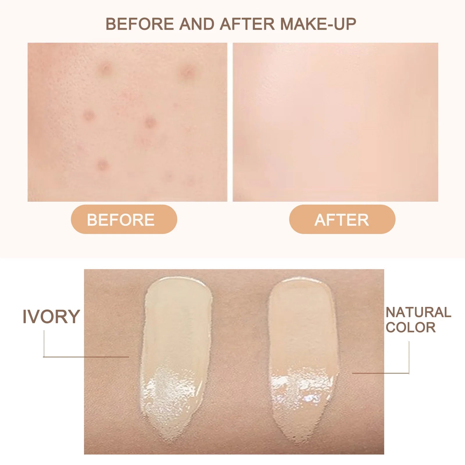 Eelhoe Mushroom Head Air Cushion BB Cream – Waterproof Foundation
