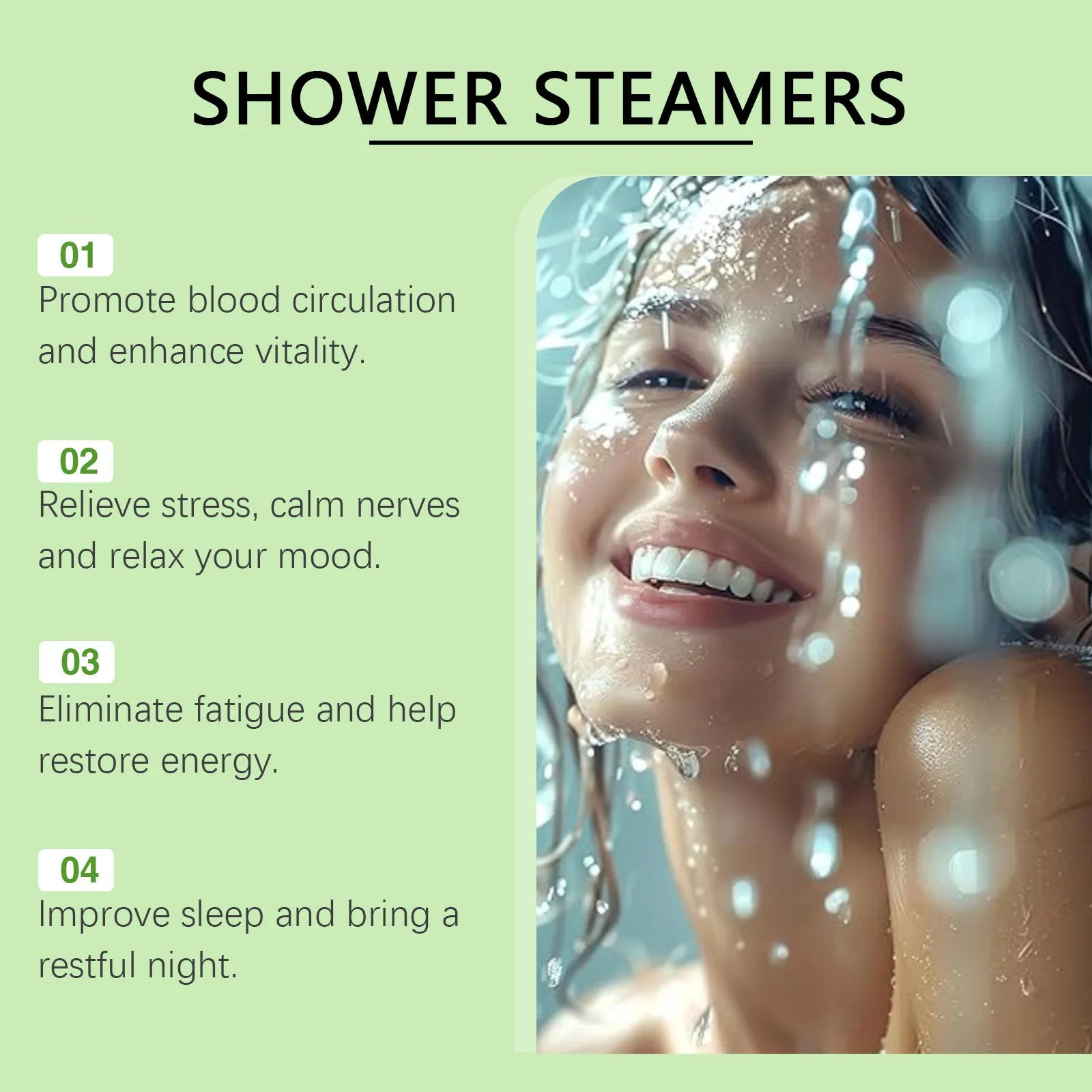 OCEANA Peppermint Aroma Bath Aroma Tablet Gently Cleanses Body Skin, Relieves Discomfort Aroma Tablet Oasis Select
