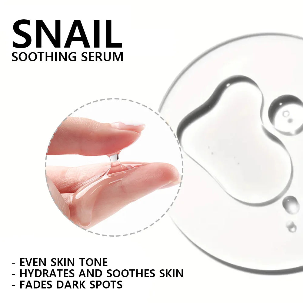 Lanemay Snail Essence Face Serum – Hydrating & Brightening 100ml