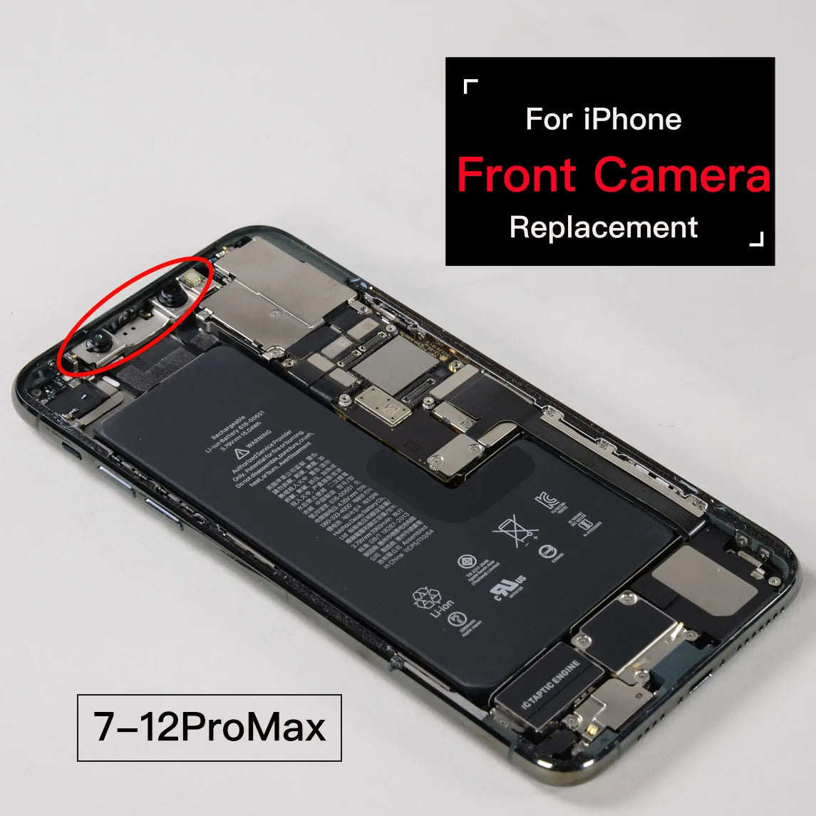 iPhone Front Camera Flex Cable Replacement 7–12 Pro Max