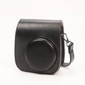 Fuji Polaroid Mini 12 Solid Color Camera Bag Digital Camera Storage Protective Case Crossbody Carry Case Accessory Oasis Select black