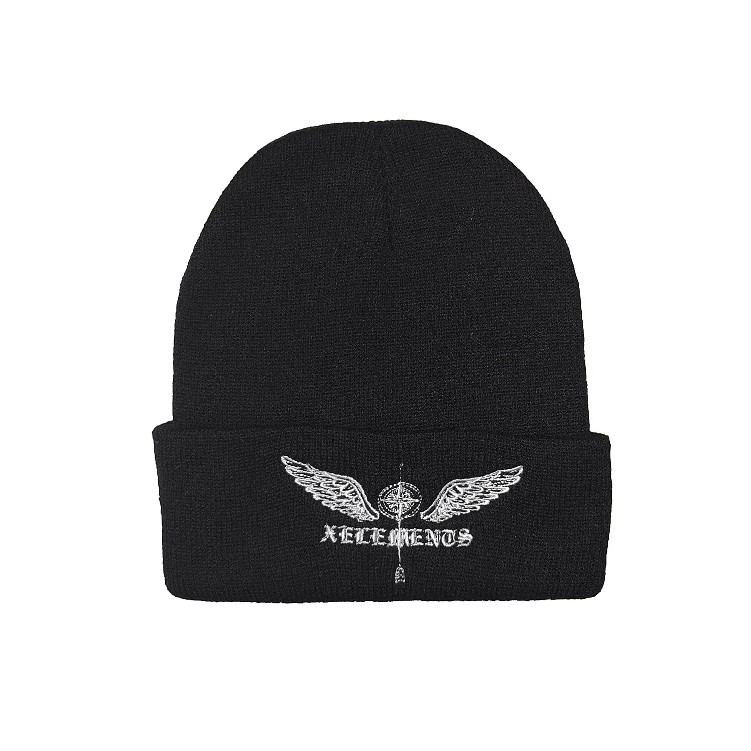 Alphabet Skull Wings Embroidered Hat Cold Hat Guapi Hat Love Embroidered Pure Acrylic Hat Trendy Brand Oasis Select