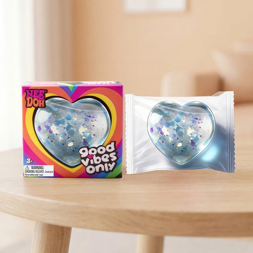 Heart-Shaped Squishy Toy – Soft Slow-Rise Stress Relief Fidget