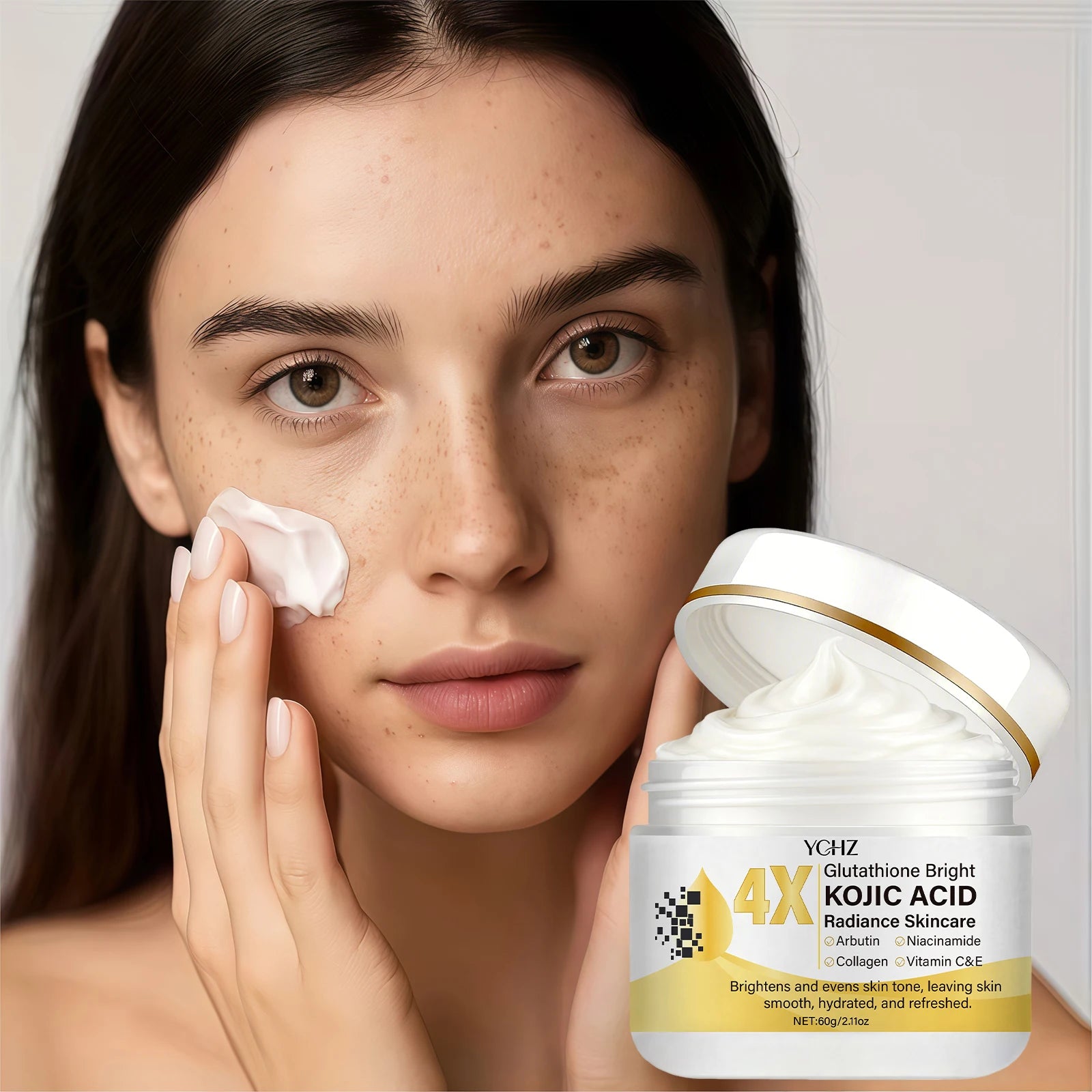 Kojic Acid Face Cream – Brightening & Dark Spot Corrector 60g