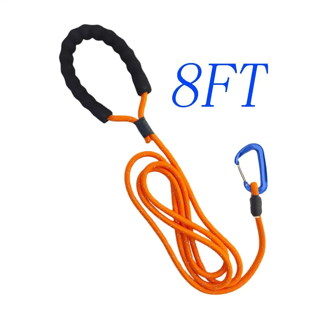 3FT/8FT Kayak Handle Drag Rope Tow Rope with Snap Carabiner for Kayak Canoe Inflatable Boat Carrying & Rescue Oasis Select 8FT