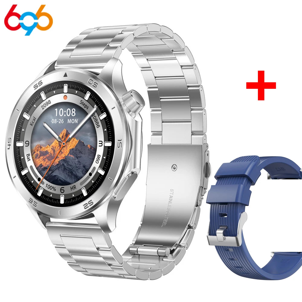 GPS Track Smart Watches Compass Waterproof Smartwatch Men Women Outdoor Blue Tooth Call Sleep Heart Rate Monitor Voice Assistant Oasis Select SVBLS A SV3M