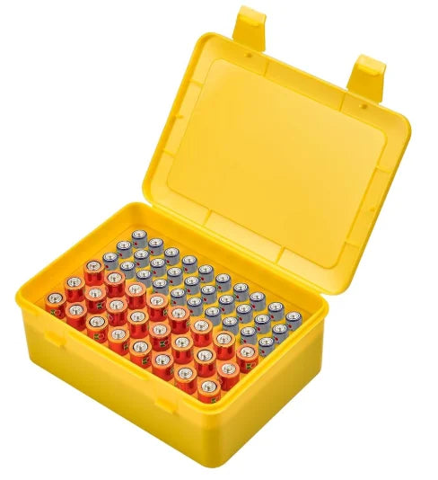 Battery Organizer Box – 54 AA & AAA Battery Storage Case