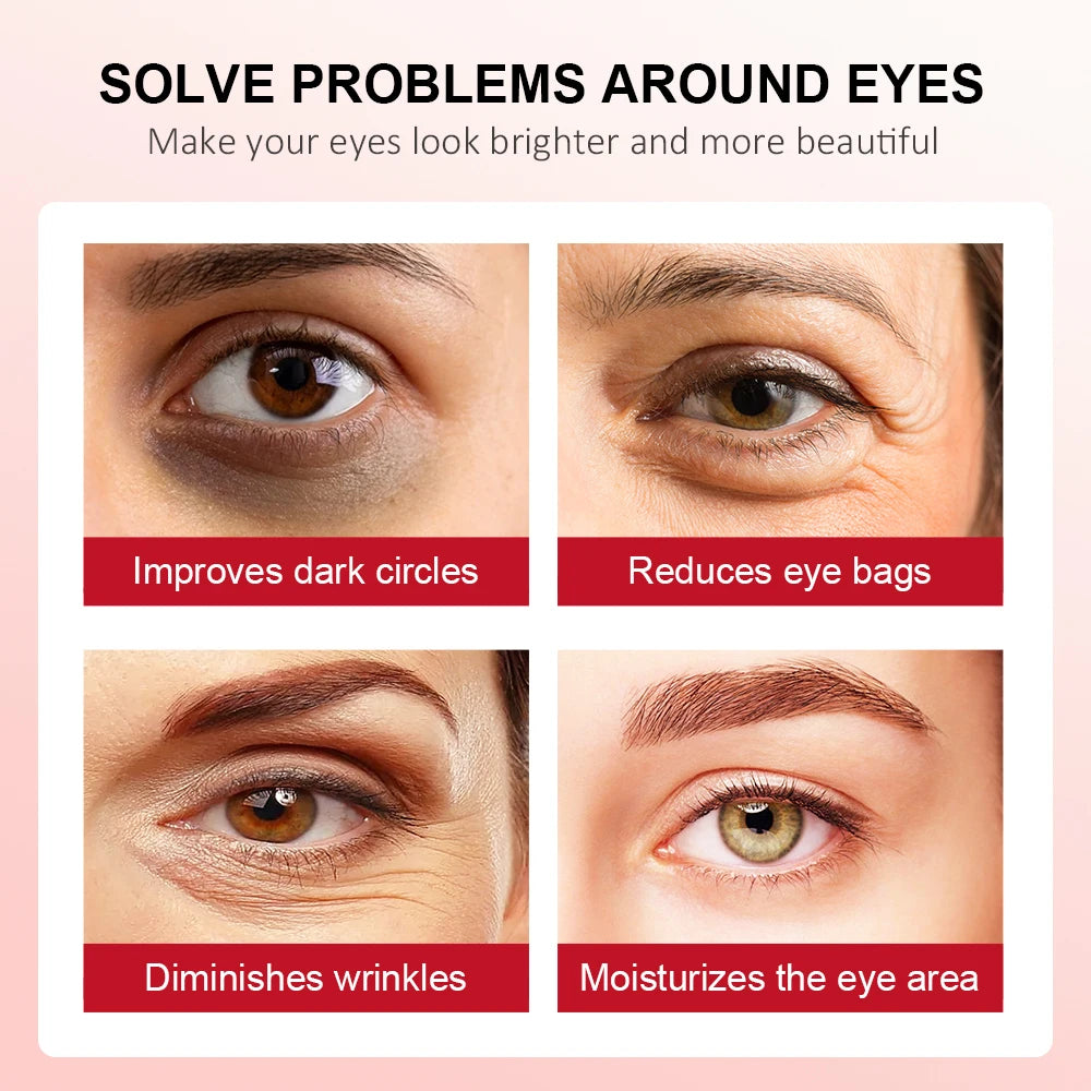 Retinol Eye Cream Lightening Dark Circles Firming Skin Instant Eye Repair Serum Stick for women Women Eyes Care Oasis Select