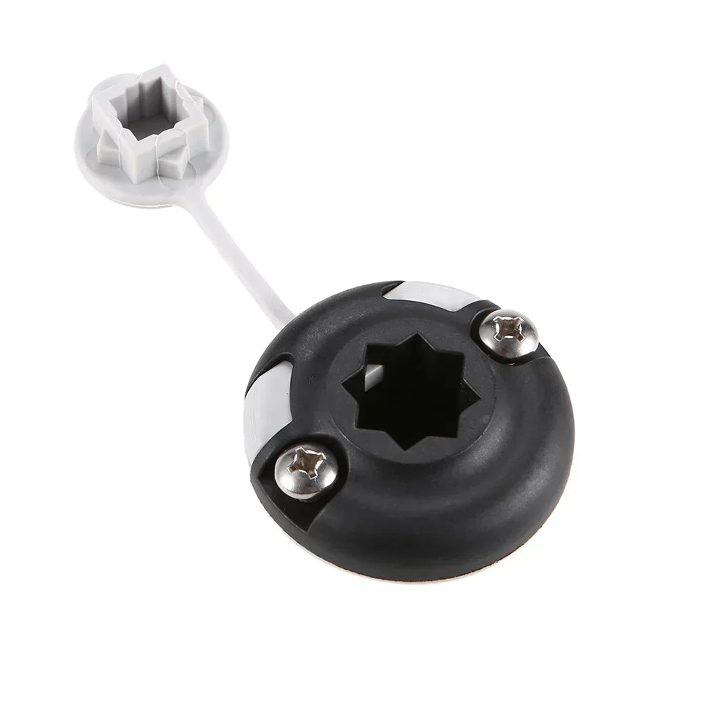 Durable Nylon Kayak Mount Base Inflatable Boat Sea Rod Holder Mount Base Tackle Kit Accessory Oasis Select