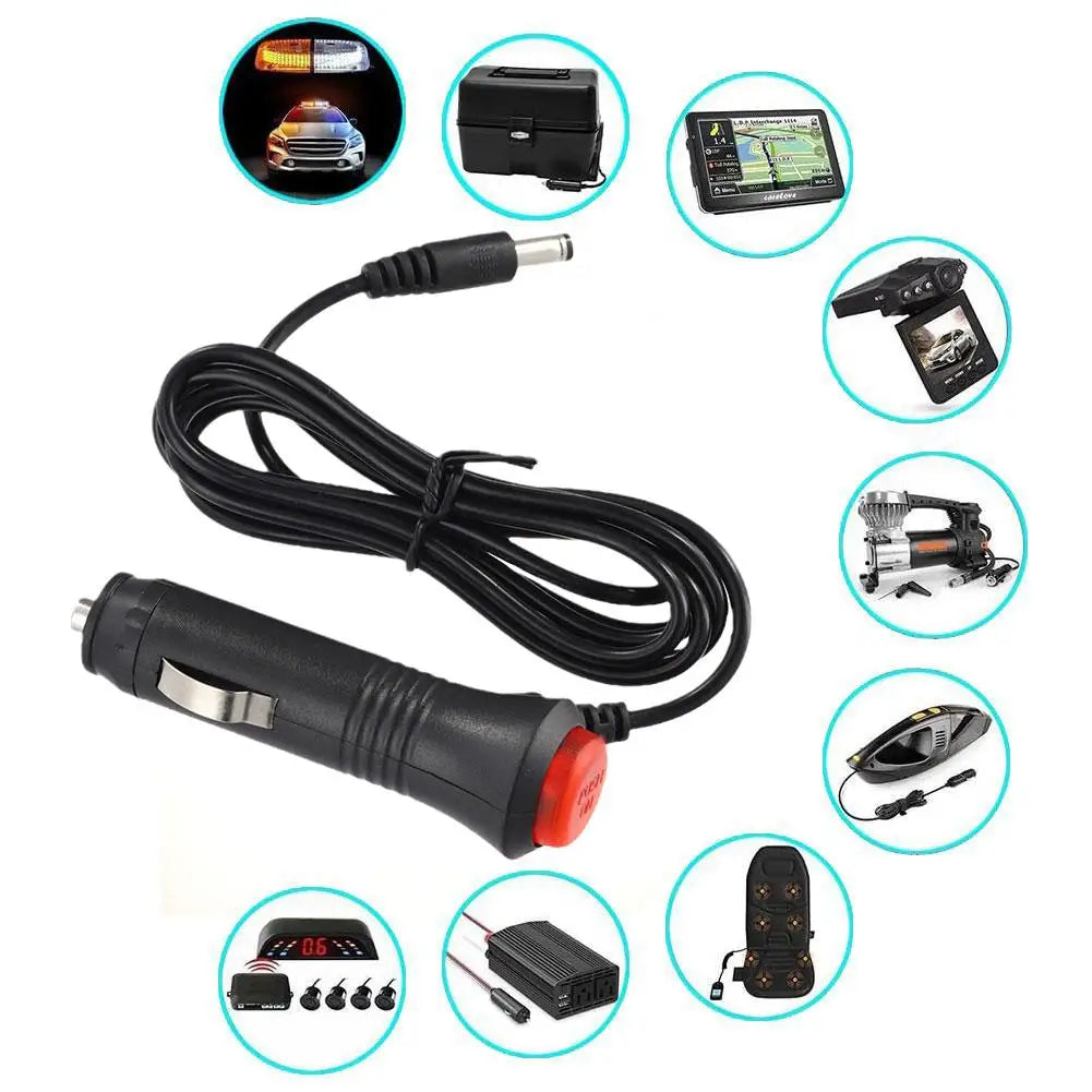 12V 24V Car Cigar Lighter Socket Splitter Plug Connector Fast Charge Power Adapter On Off Universal Charger Power Adapter Oasis Select