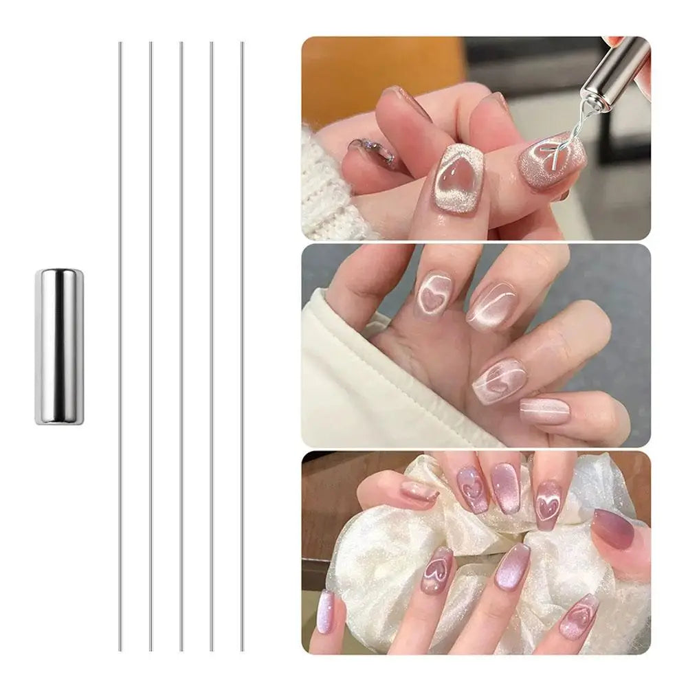 Double-Ended Cat Eye Magnetic Nail Art Stick | UV Gel Tool Magnetic Nail Art Tool Oasis Select