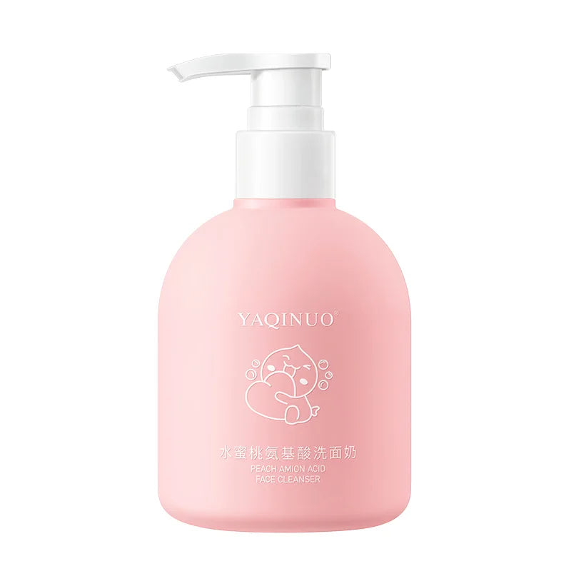 220ml Peach Amino Acid Facial Cleanser Deep Cleansing Gentle Hydration Shrinking Pore Cleanser Skin Care Products Oasis Select 220g