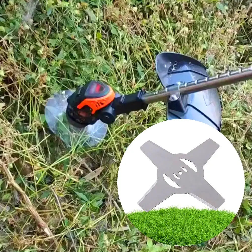 150mm Universal Stainless Steel Grass Trimmer Blade 3/4T Brushcutter Trimmer Blade Oasis Select
