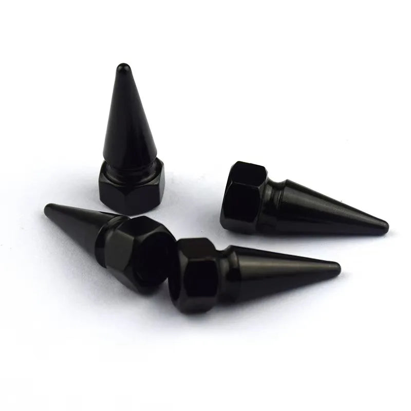 Automotive Parts Bullet Head Screw Valve Cap Personalized Modification Pointed Valve Valve Bicycle Motorcycle In Stock Oasis Select 4pcs 2