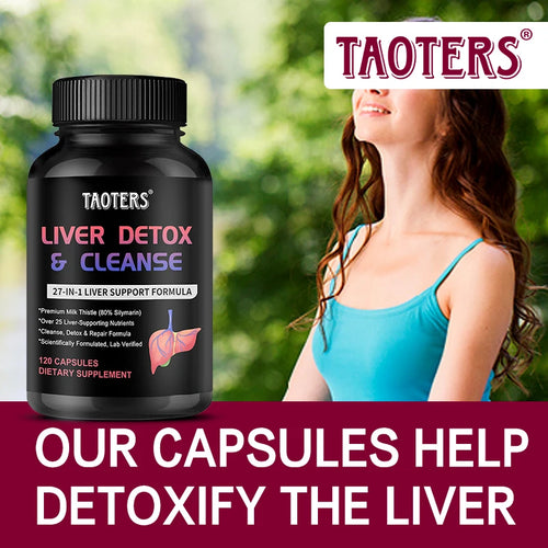 27-in-1 Liver Cleanse Capsules | Milk Thistle & Artichoke