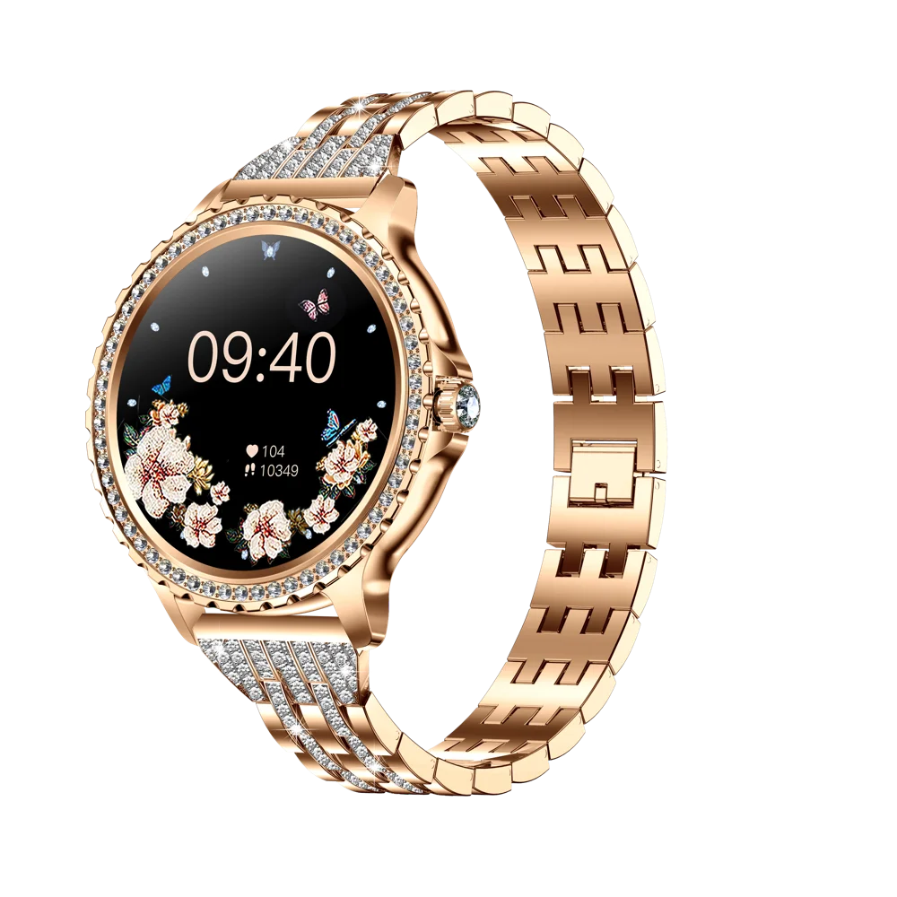 New Smart Watch Women DIY Watch Face Waterproof Heartrate Monitor Ladies Smartwatch Gifts Sports Fitness Tracker For IOS Android Oasis Select i58 GDGD3M-XI