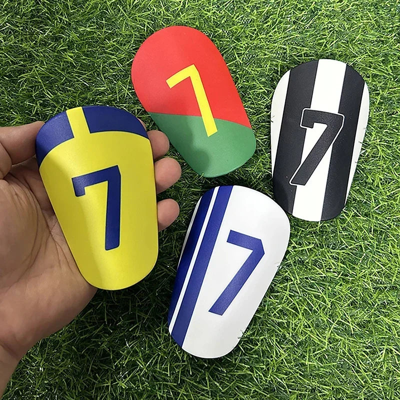 1Pair Mini Football Shin Pad Leg Protector Wear-resistant Shock Absorbing Leg Protector Soccer Training Shank Board Oasis Select