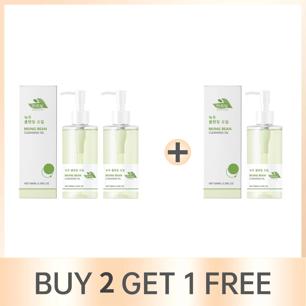 Hanchobit Mung Bean Cleansing Oil – Gentle Makeup Remover Makeup Remover Oil Oasis Select Buy 2 Get 1 Free