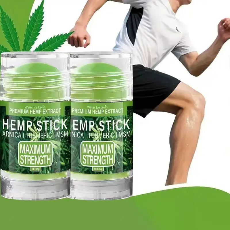 Premium Hemp Stick with Arnica & Turmeric - Maximum Strength Moisturizing Stick for Skin & Joint Care Oasis Select
