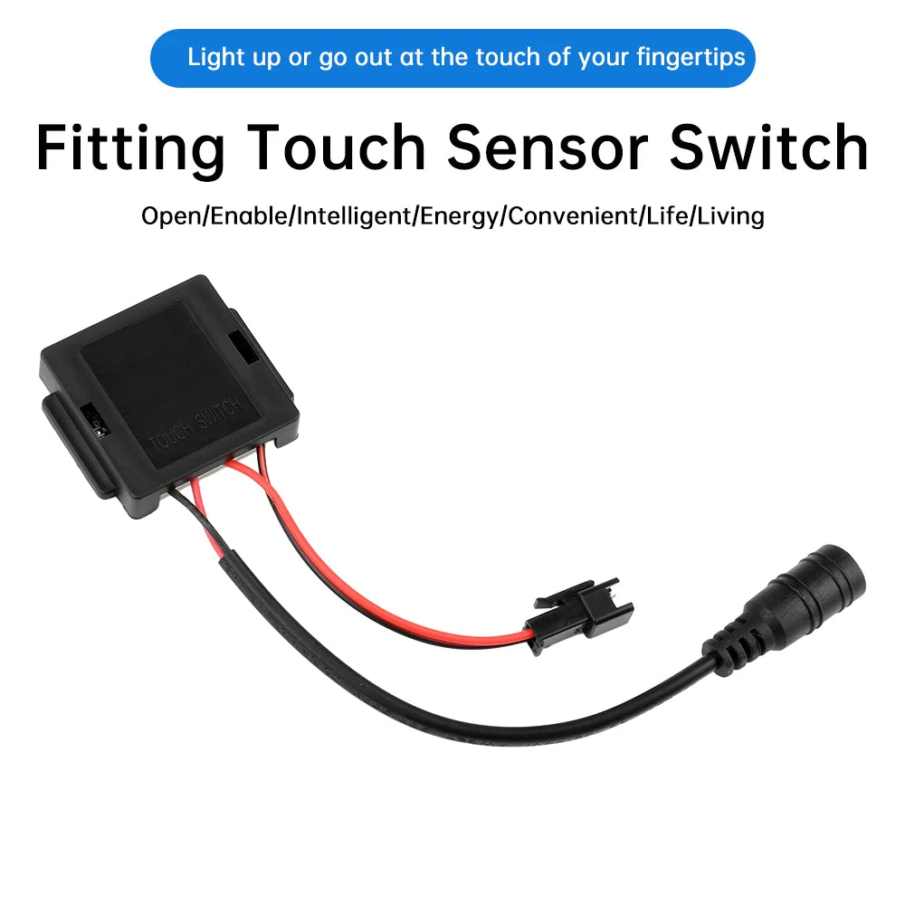 DC 5-12V 3A 36W Intelligent Touch Switch LED Light Dual Color Temperature Adjustment Compact Touchpad Switch Oasis Select