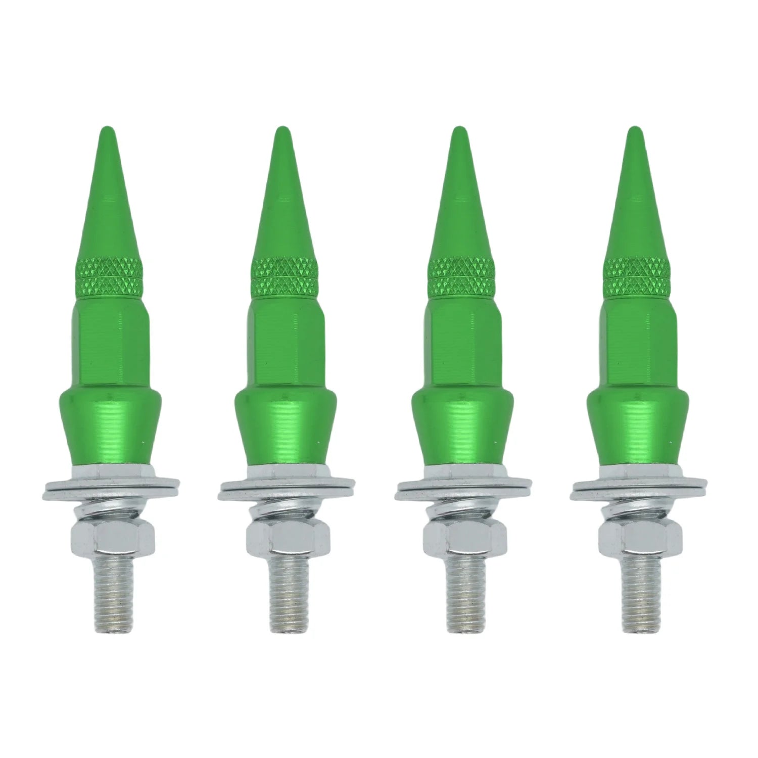 Car license plate universal, motorcycle universal, frame screw modified M6 for license plate holder screw aperture pointed hat Oasis Select 4pcs 6
