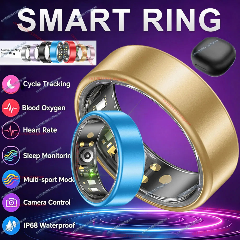 R09 Smart Ring – Heart Rate, SpO2 & Sleep Tracker | 5ATM