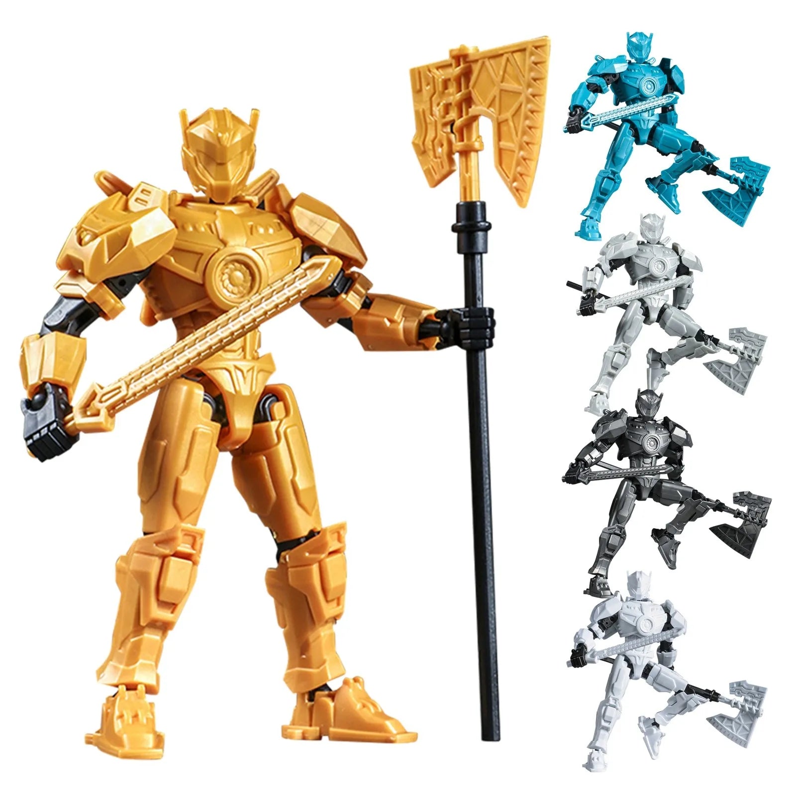 New 3d Printed T13 Mechwarrior Project Action Figure Toys Dummy 13 Multi-Jointed Movable Custom Accessories Gift Toys Oasis Select