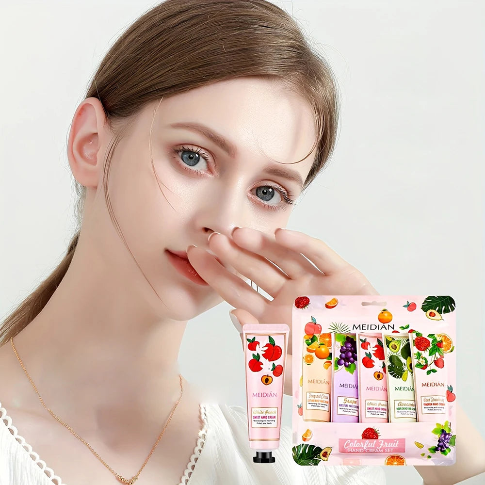 5-Pack Moisturizing Hand Cream Set – Hydrating & Fragrant Hand Cream Set Oasis Select 5PCS 3