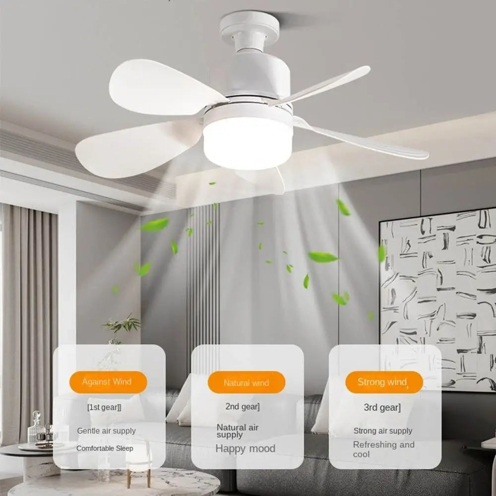 Ceiling Fan with Light & Remote | E27 Socket Dimmable 30W Ceiling Fan Light Oasis Select