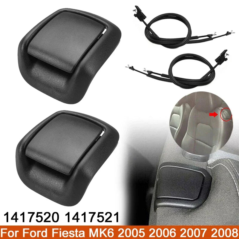 Front Seat Tilt Handles For Ford Fiesta MK6 2005 2006 2007 2008 1417520 1417521 Left Right Adjust Support Seat Cover Car Styling Oasis Select