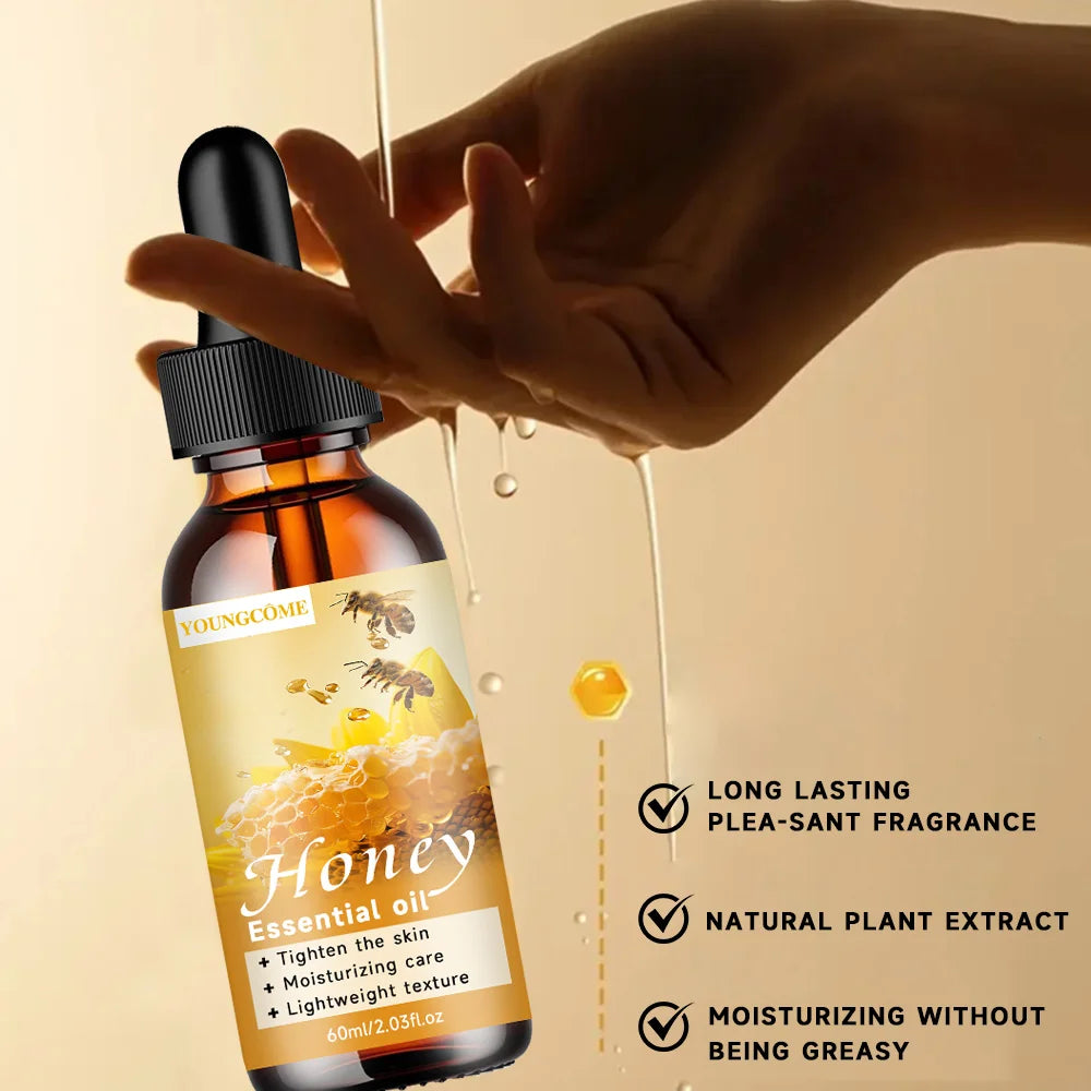 Organic Honey Essential Oil Set – Undiluted, Vegan & Moisturizing