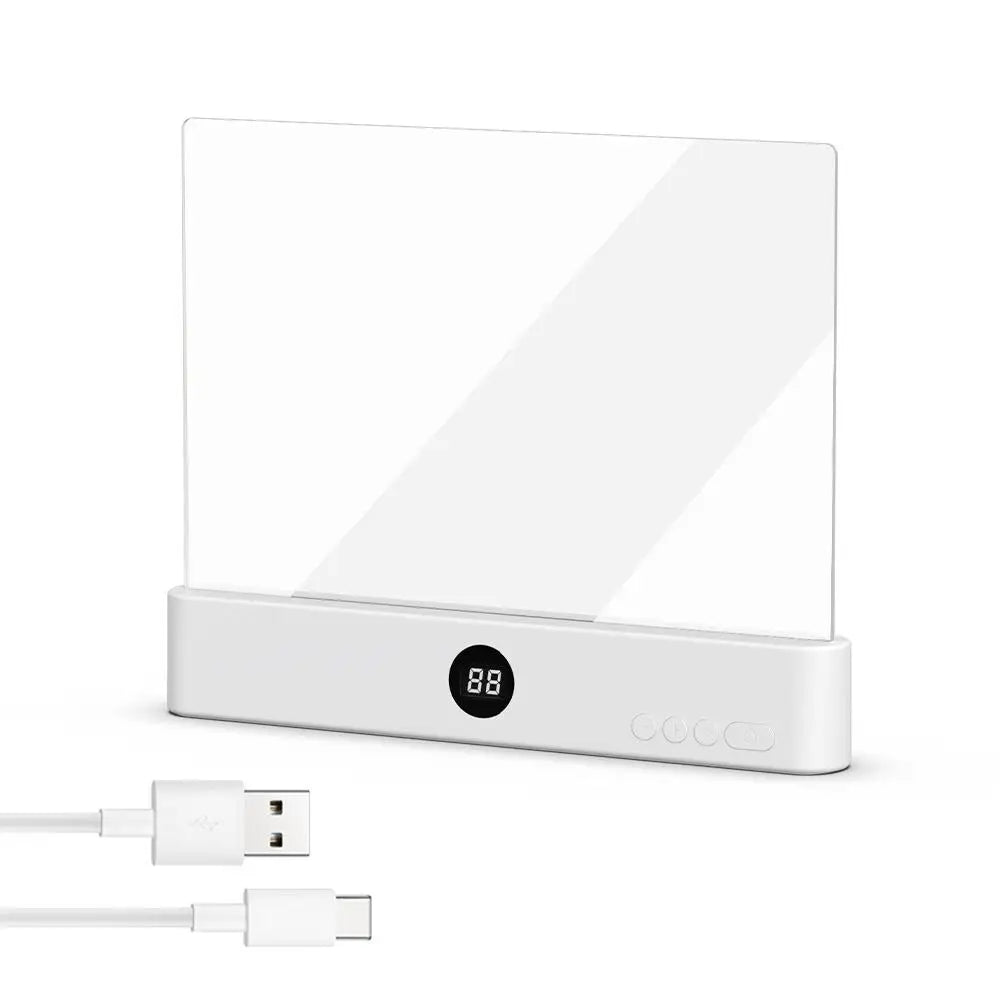 2-in-1 LED Book Light & Night Lamp | Rechargeable Reading Light