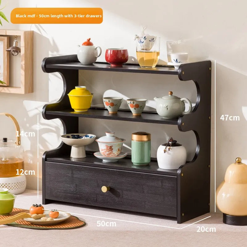 Desktop Water Cup Shelf Modern Simple Chinese Bogu Rack Tea