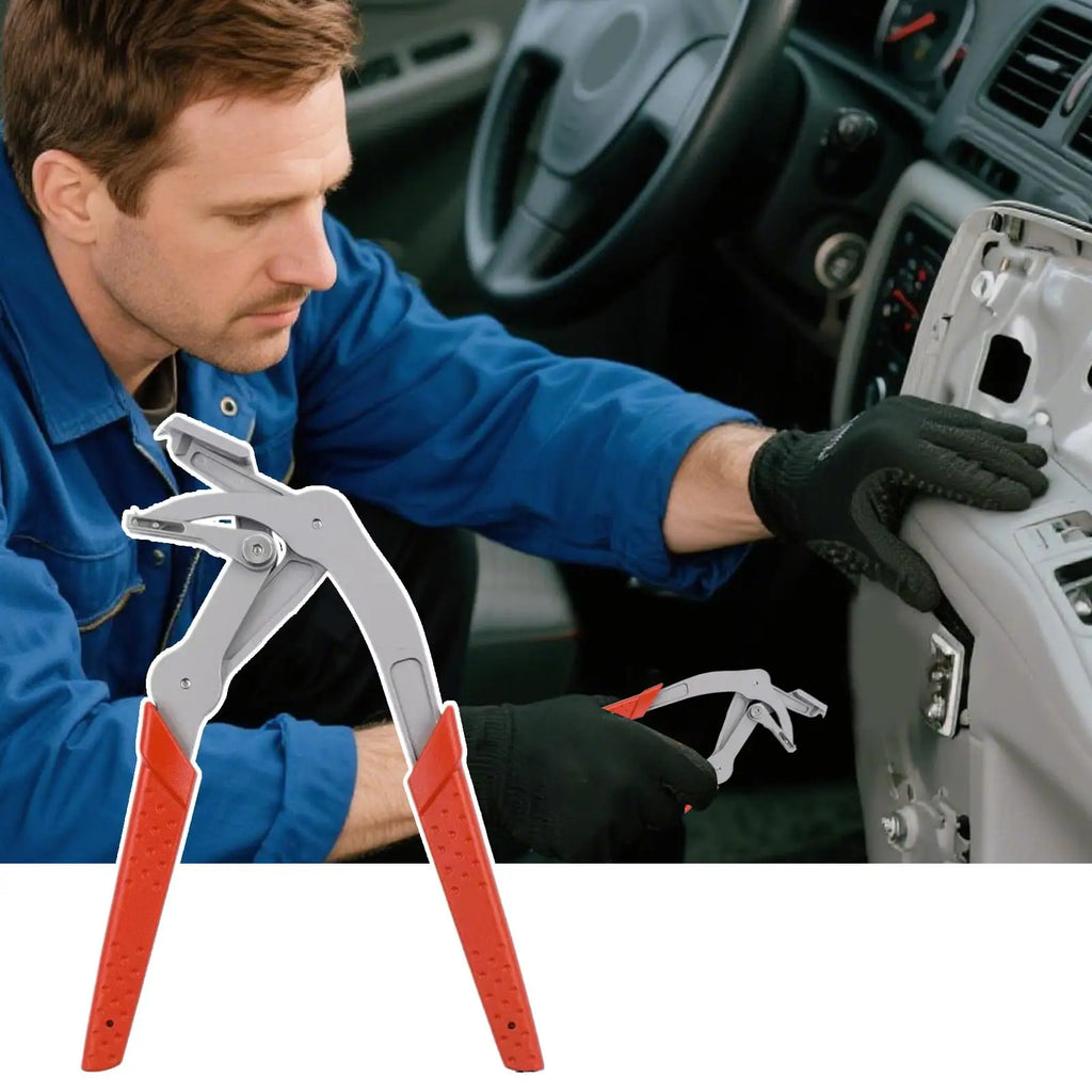 Clip Pliers Removal Tool Ergonomic Non-Slip Automotive Pliers Automotive Clip Removal Tool for DIY Auto Vehicle Maintenance Oasis Select