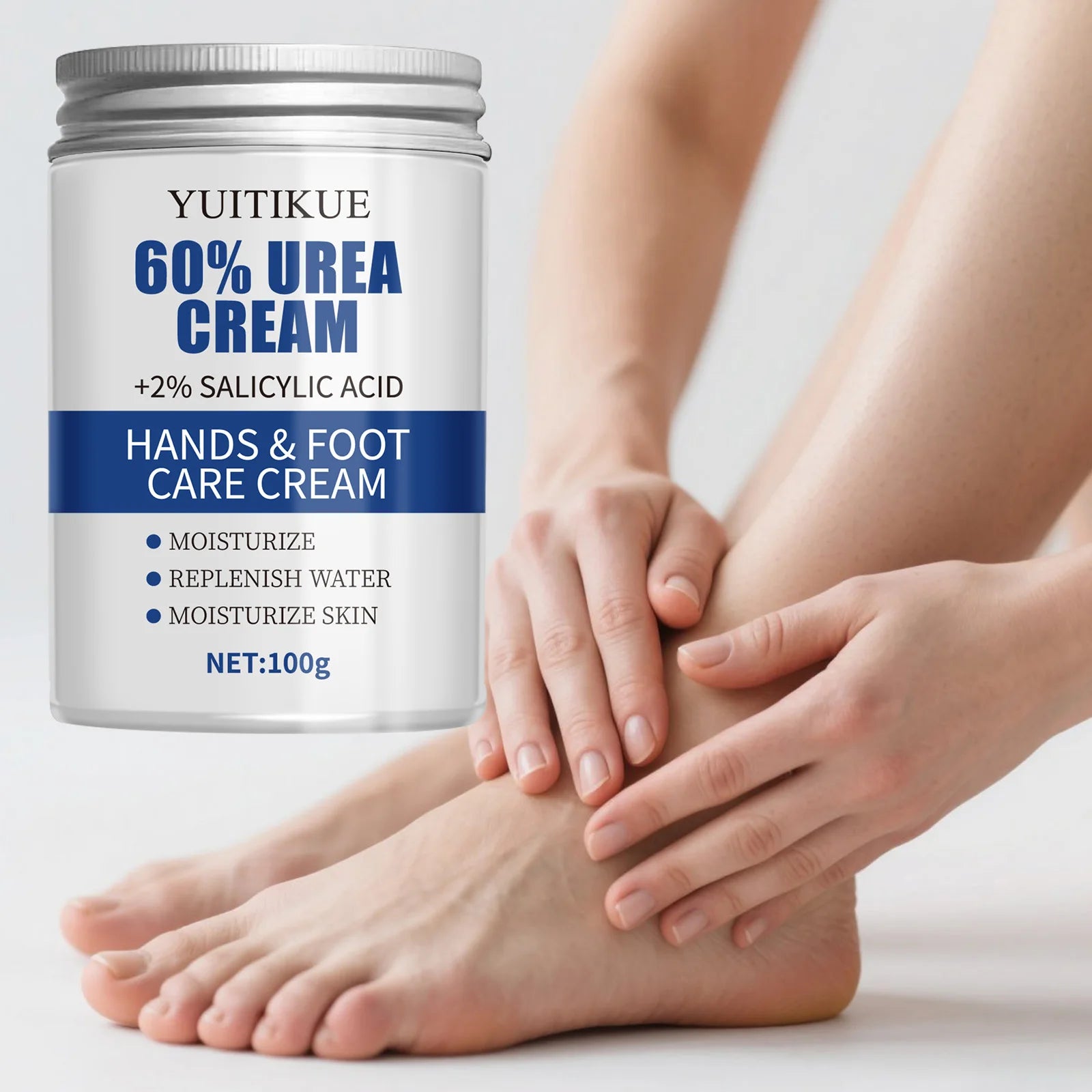 YUITIKUE 60% Urea Foot Cream – Cracked Heel Repair 100g
