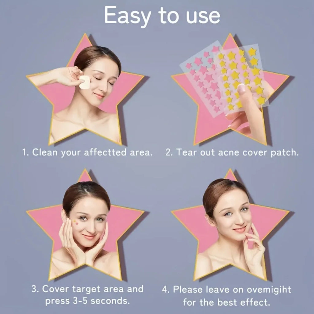 1400pcs Star Pimple Patches – Invisible Blemish Cover Stickers Pimple Patches Oasis Select