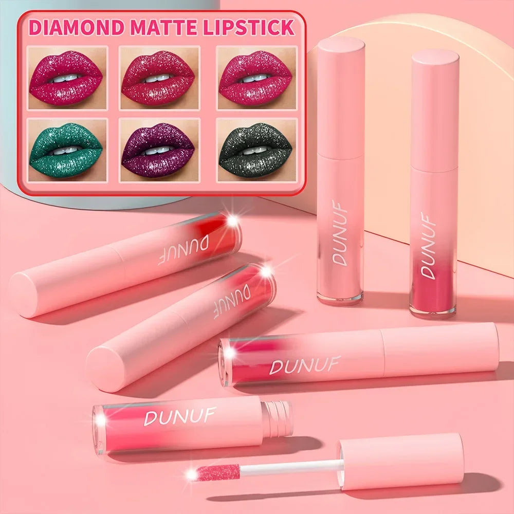 1pcs Pearlescent Lipstick - Waterproof Long-Lasting Lip Gloss Easy to Paint Exquisite Gift Stage Makeup Daily Makeup Universal Oasis Select