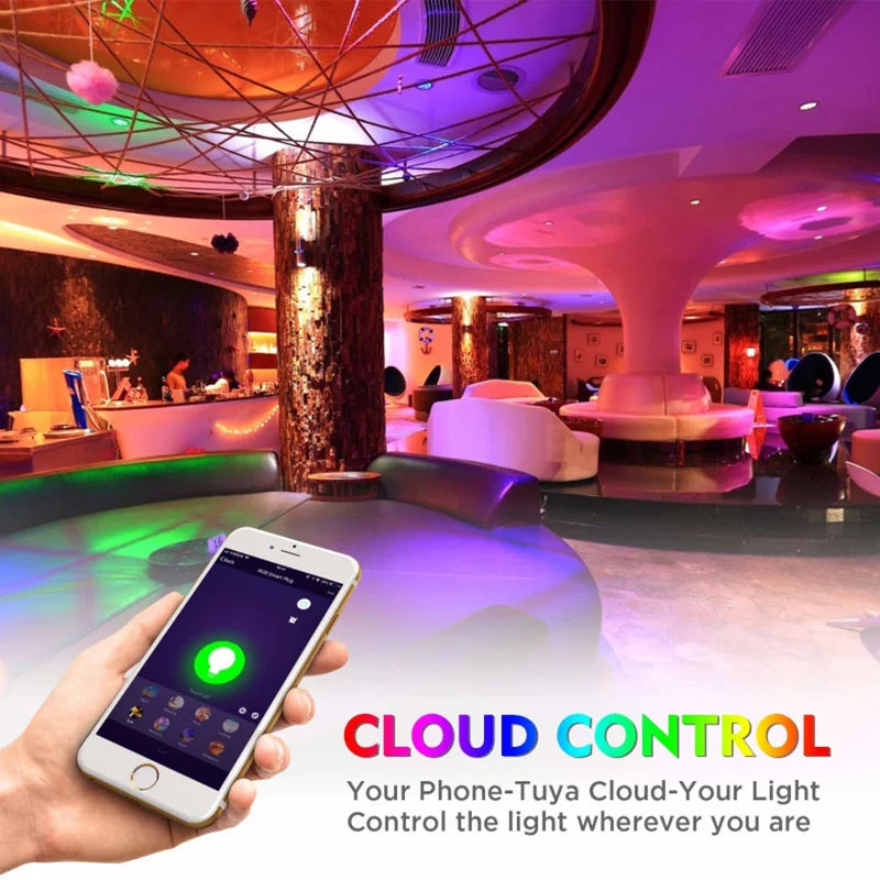 Led Wifi Bluetooth Smart Dimmable Light Bulbs GU10 Dimmable Light Bulbs 5W Support Alexa, Google Voice Control AC 100-240V 5W Oasis Select