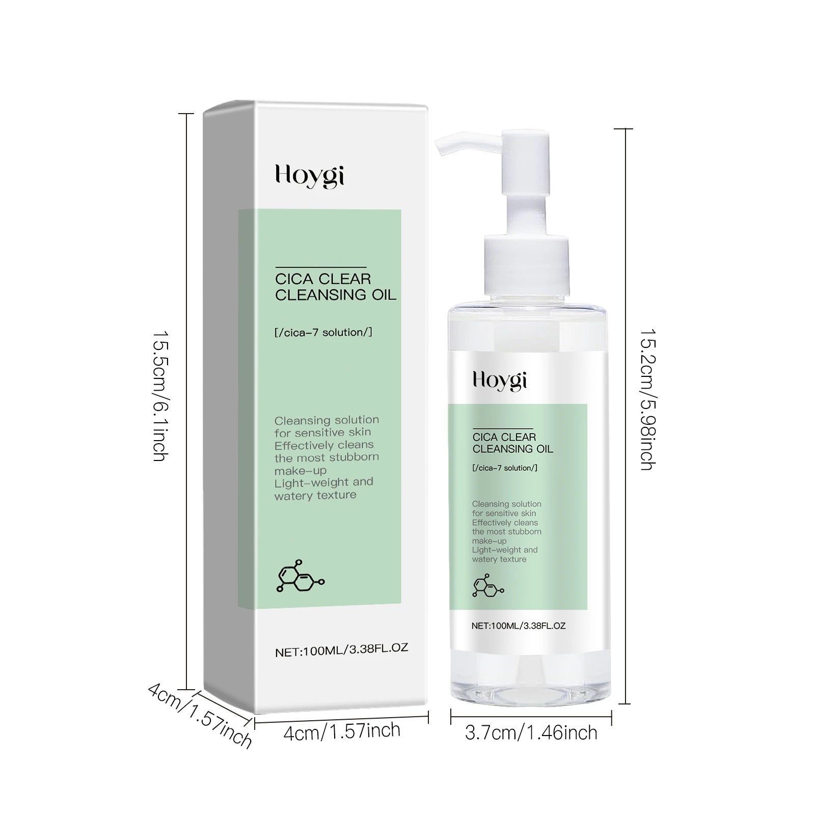 Eelhoe Cica Cleansing Oil – Makeup Remover & Pore Cleanser Facial Cleansing Oil Oasis Select