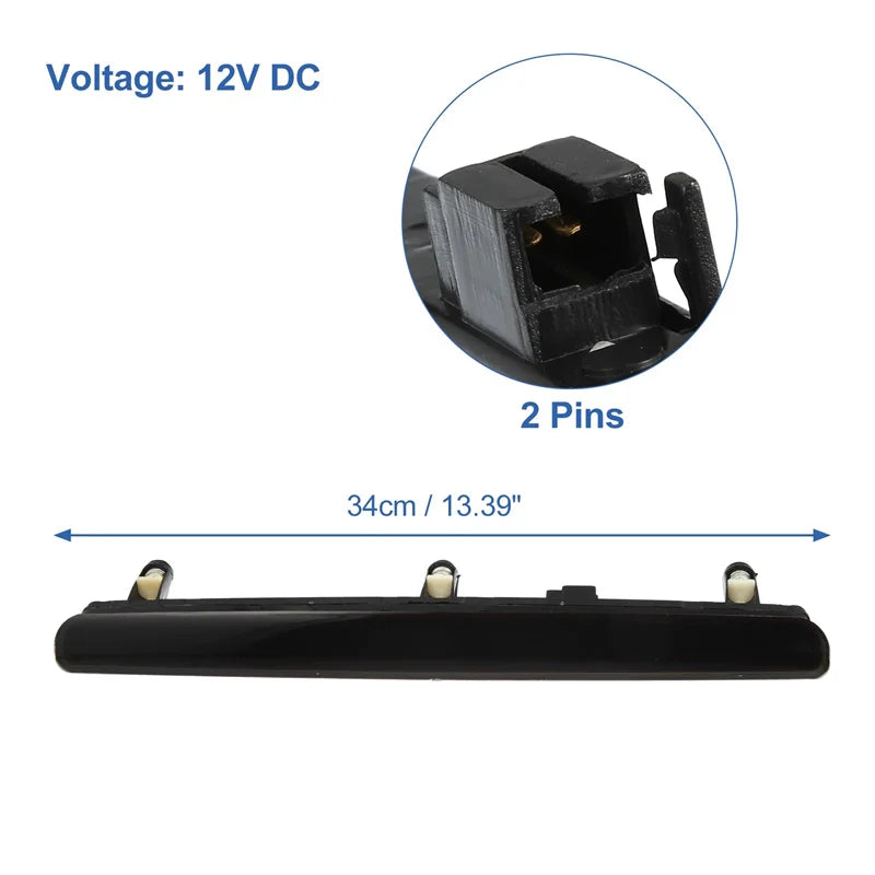 Third Brake Light For VW Transporter T5 2003-2015 7E0945097A LED High Level Mount Additional Rear Tail Stop Signal Warning Lamp Oasis Select