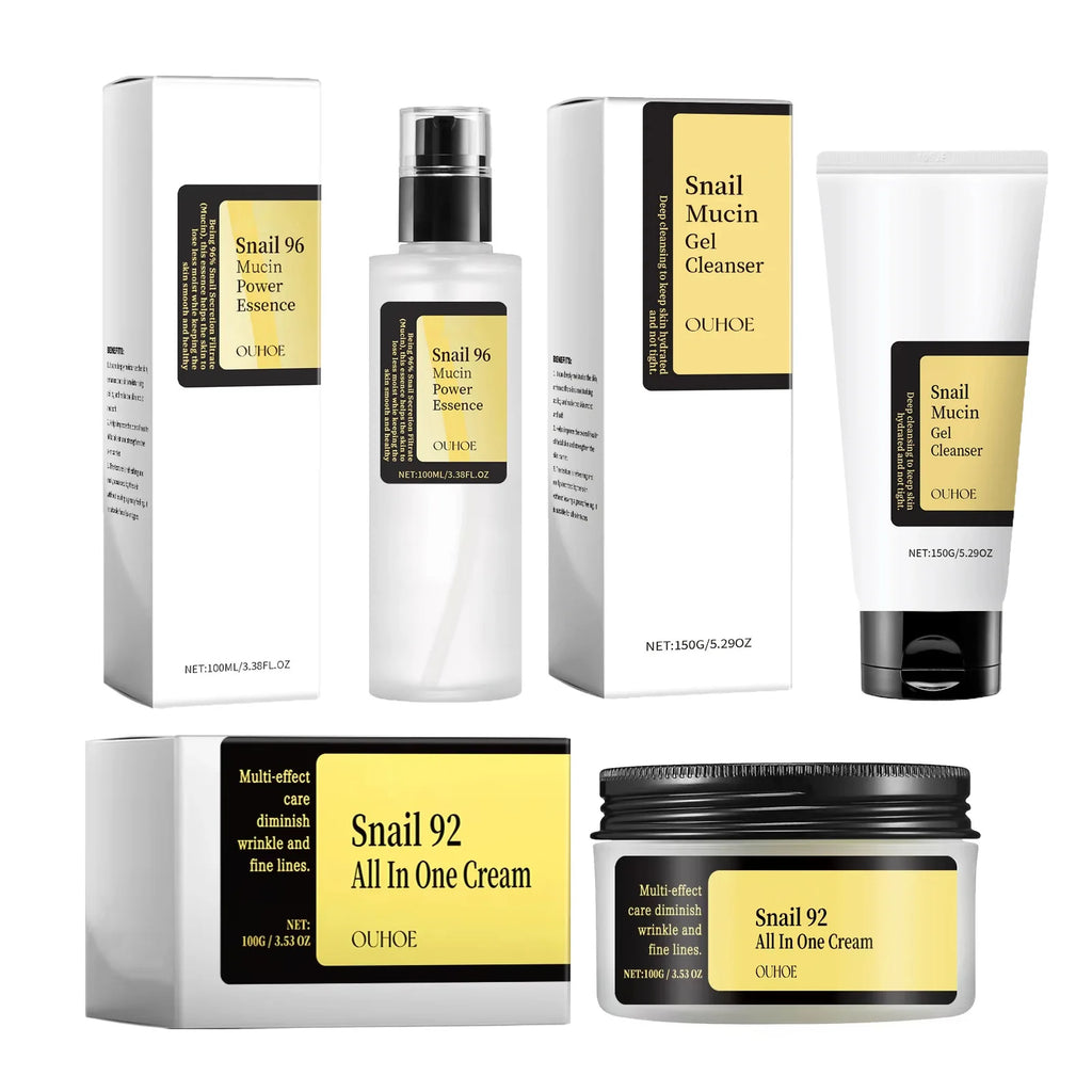 Precious Snail 96 Mucin Power Essence/Cleanser/Cream Moisturizing Smoothing Nourishing Firming Skin Cosmetics Facial Skin Care Oasis Select